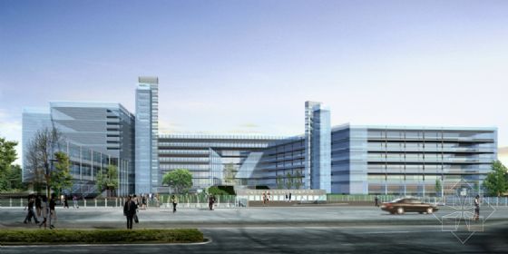 Modern Building Exterior 3D Model Download Free